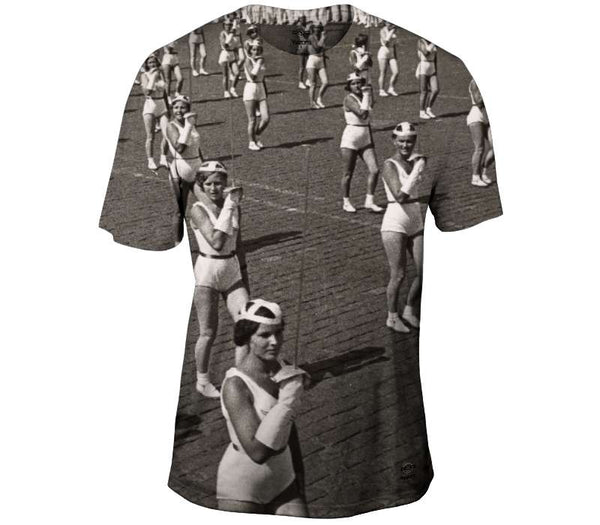 Soviet Female Fencing Squad Mens T-Shirt