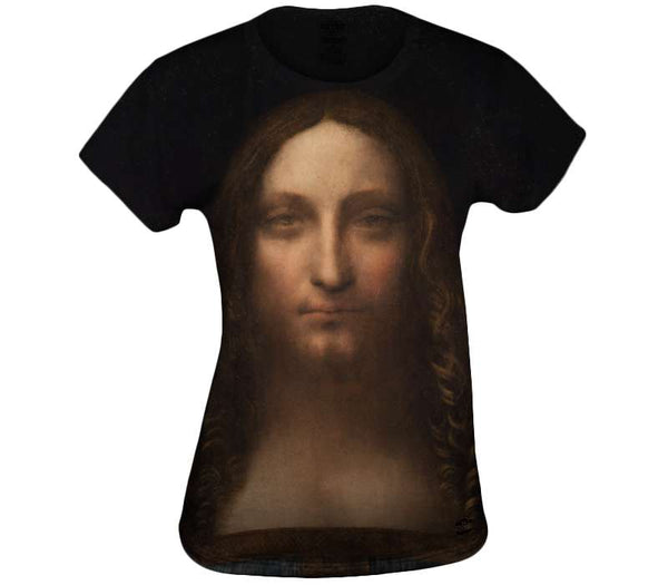 Leonardo da Vinci - Christ as Salvator Mundi Womens Top