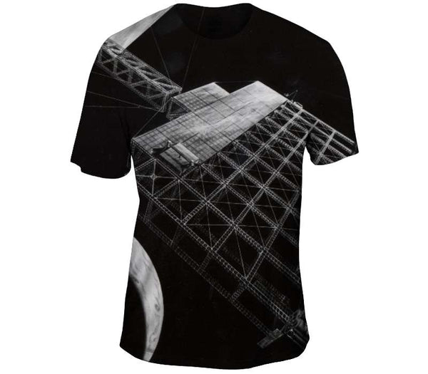 Building the Future in Space Mens T-Shirt