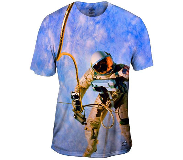 On a Tether Mens T-Shirt