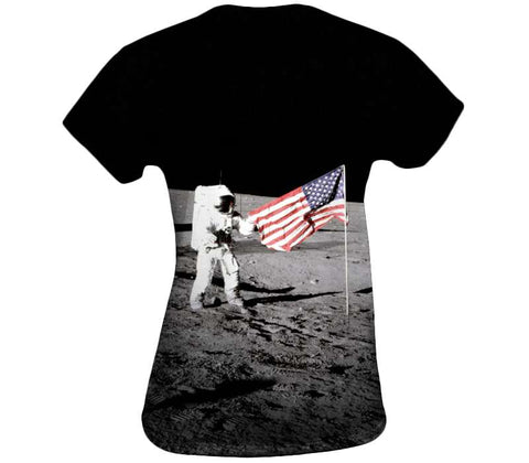 Planting the flag on the moon