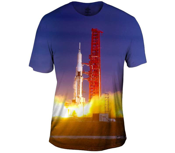 Saturn Launch Mens T-Shirt
