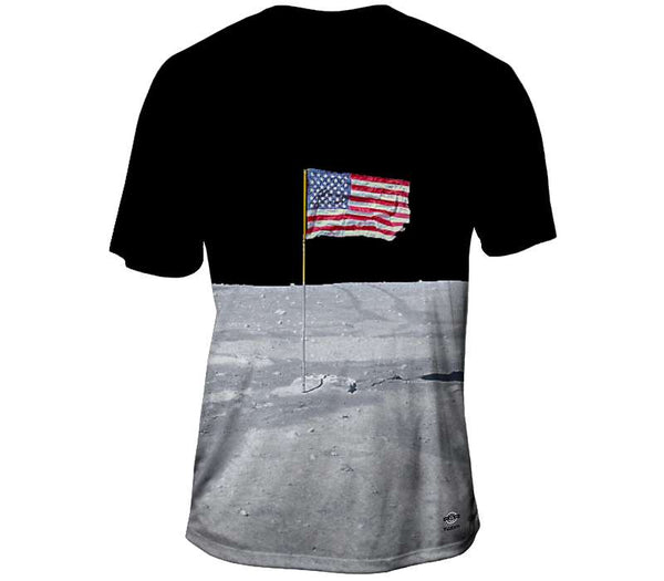 The Moon Flag Mens T-Shirt