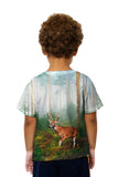 Kids Wandering deer
