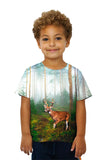 Kids Wandering deer