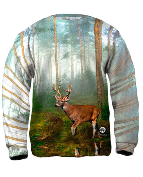 Wandering deer Mens Sweatshirt
