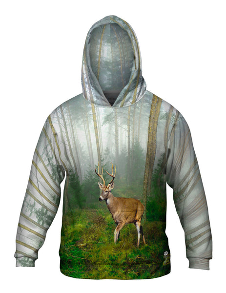 Wandering deer Mens Hoodie Sweater