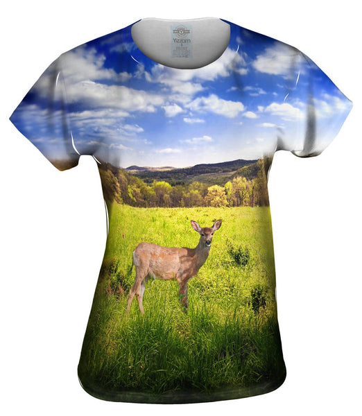 Deer Sky Womens Top