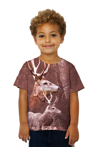 Kids Deer Forest
