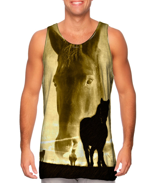 Horse Dawn&nbsp;Mens Tank Top