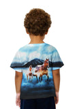Kids Horse Clouds