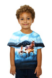 Kids Horse Clouds