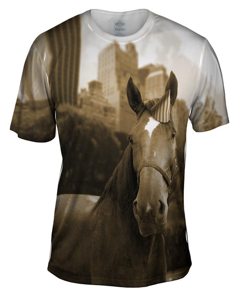 City Horse Mens T-Shirt