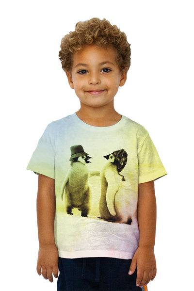 Kids Twin Penguins&nbsp;Kids T-Shirt