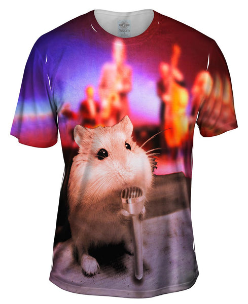 Jazz Mouse Mens T-Shirt