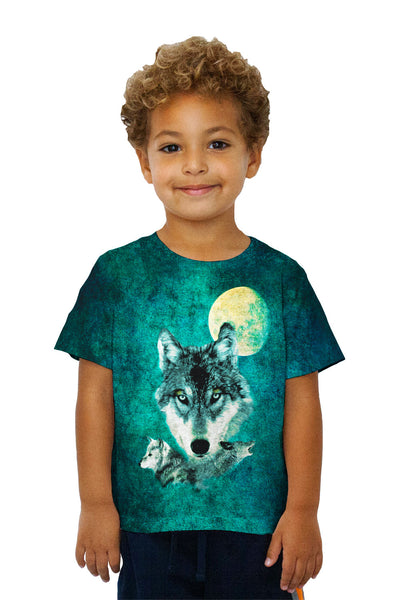 Kids Tri Wolf&nbsp;Kids T-Shirt