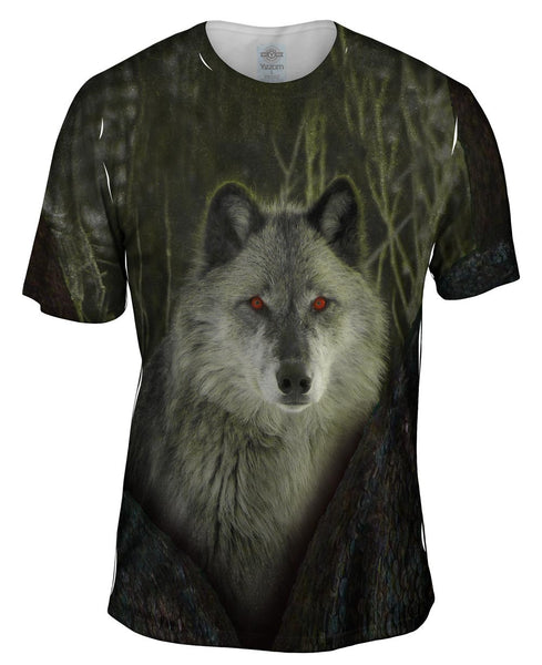 Tree Wolf Mens T-Shirt