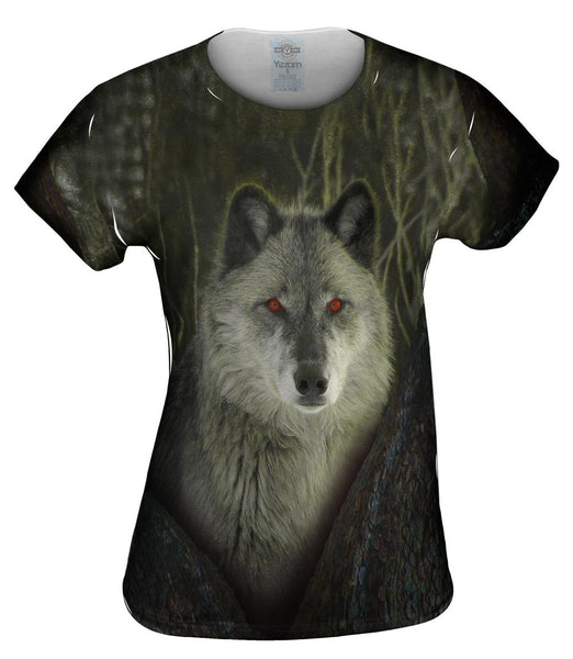 Tree Wolf Womens Top