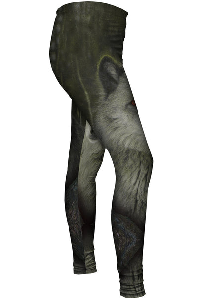 Tree Wolf Womens Leggings
