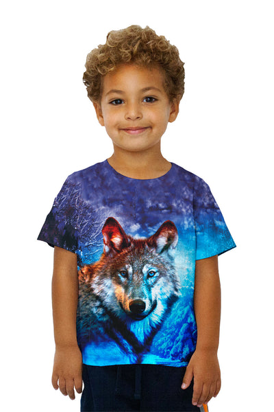 Kids Grey Wolf Kids T-Shirt