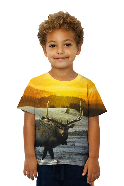 Kids Yellow Elk&nbsp;Kids T-Shirt