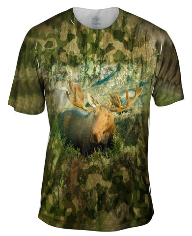 Green Camo Moose