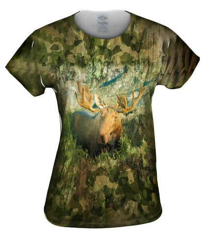 Green Camo Moose