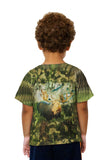 Kids Green Camo Moose
