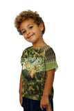 Kids Green Camo Moose
