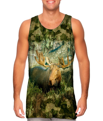 Green Camo Moose