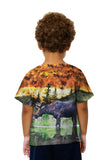 Kids Lake Moose