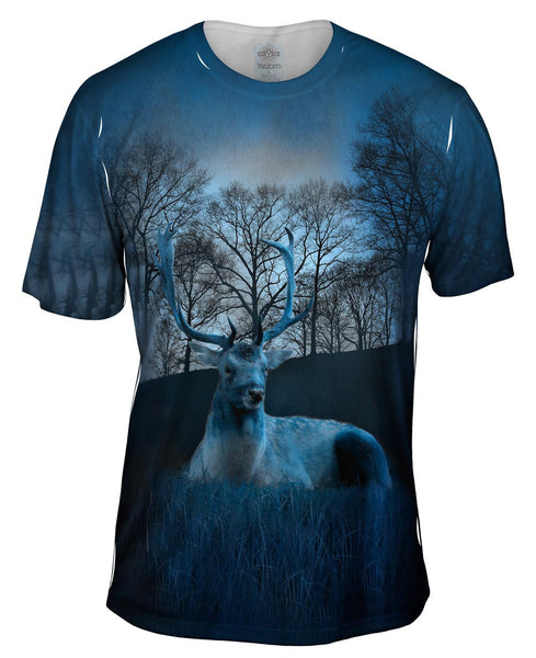 Blue Deer Mens T-Shirt