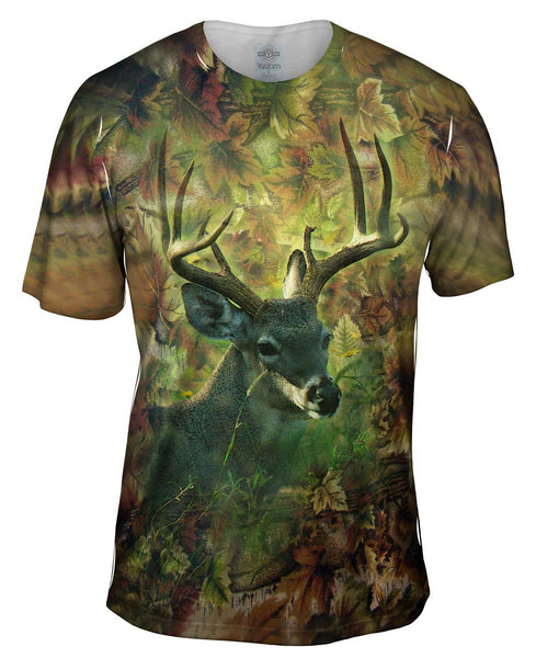 Leaf Stag Mens T-Shirt