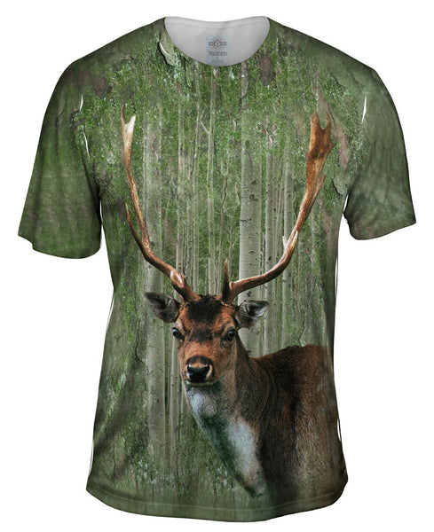 Moss Stag Mens T-Shirt