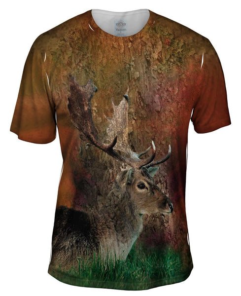 Brown Stag Mens T-Shirt