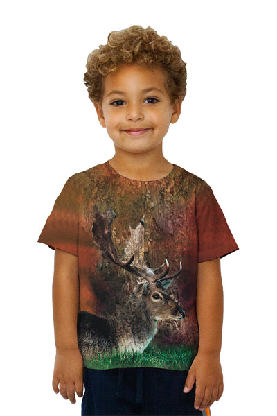 Kids Brown Stag&nbsp;Kids T-Shirt