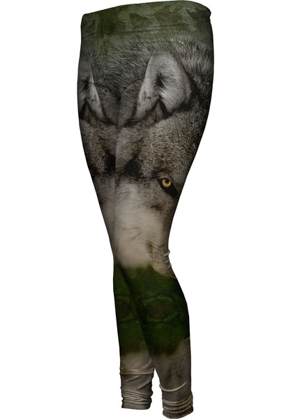 Camo Lobo&nbsp;Womens Leggings