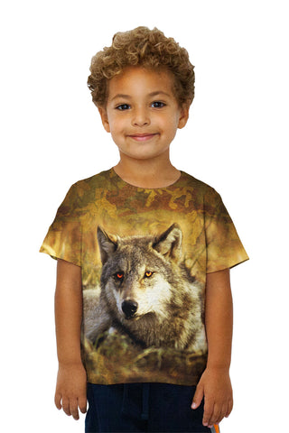 Kids Brown Camo Lobo