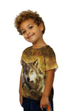 Kids Brown Camo Lobo