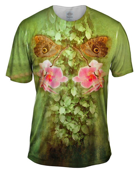 Tiger Eye Butterfly Mens T-Shirt