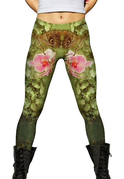Tiger Eye Butterfly&nbsp;Womens Leggings