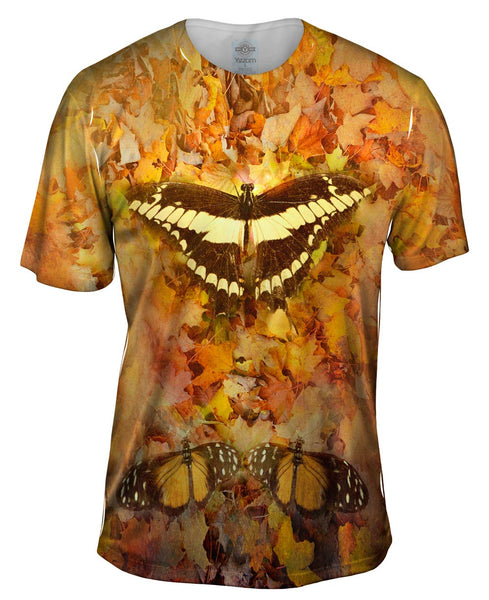 Maple Butterfly Mens T-Shirt