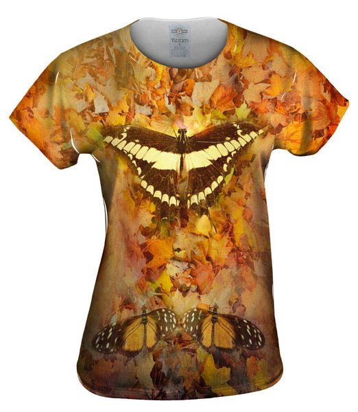 Maple Butterfly Womens Top