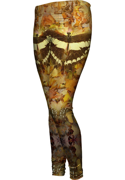 Maple Butterfly&nbsp;Womens Leggings