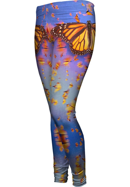 King Butterfly&nbsp;Womens Leggings