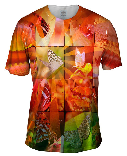 Disco Butterfly Mens T-Shirt