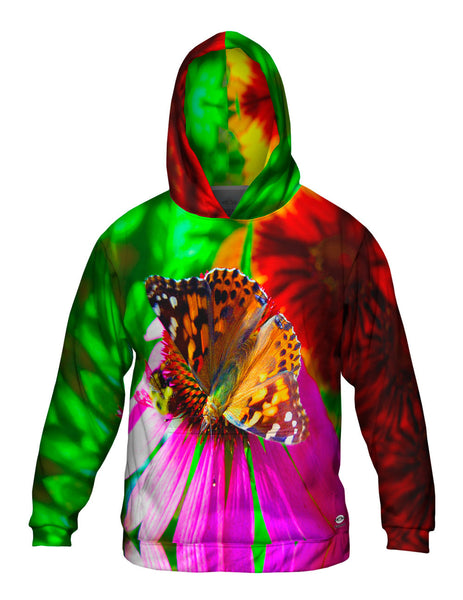 Bubble Butterfly Mens Hoodie Sweater