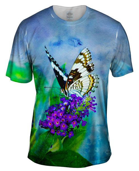 Water Color Butterfly Mens T-Shirt
