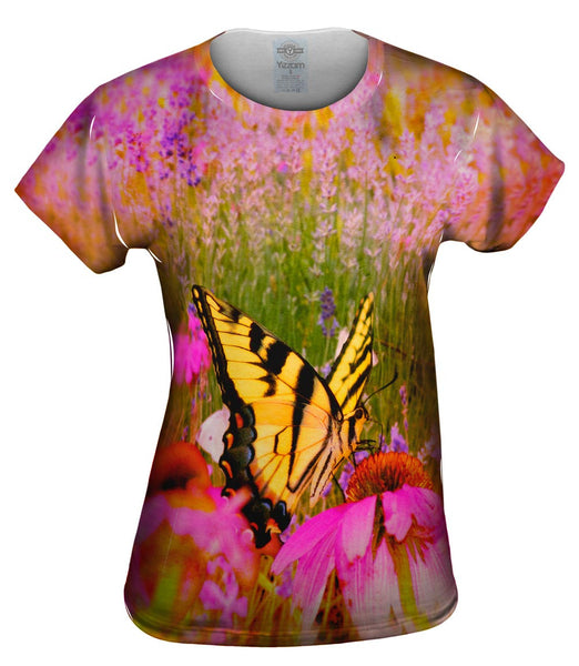 French Butterfly Womens Top