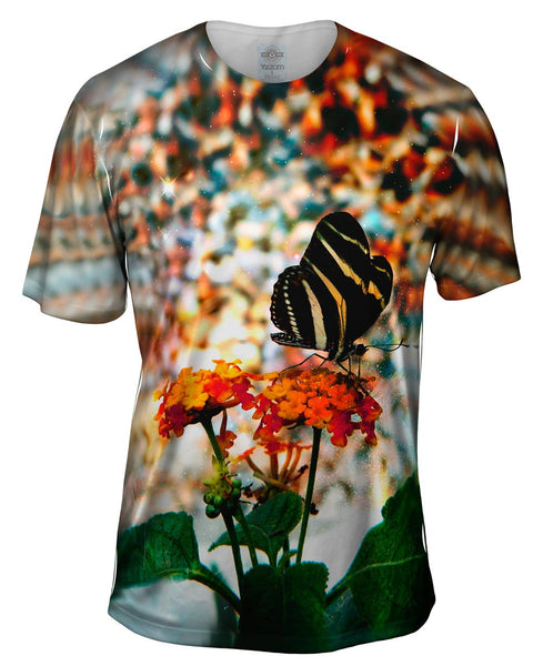 Pebble Butterfly Mens T-Shirt